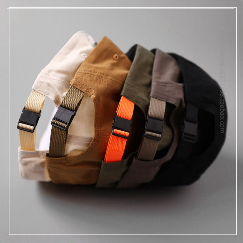 Retro Flip Hat Beret Casual Cap Adjustable Hat