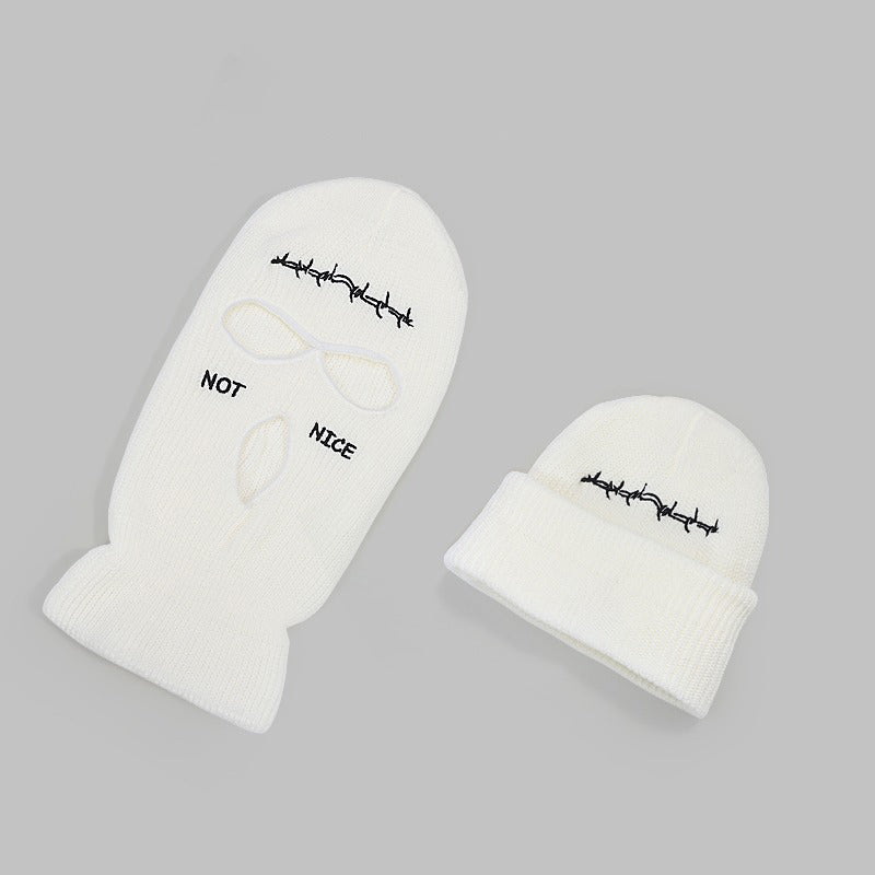 Vintage Winter Knitted Beanie Hat