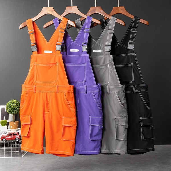 Unisex Look Lovers Overalls Matching Couple Clothes Shorts