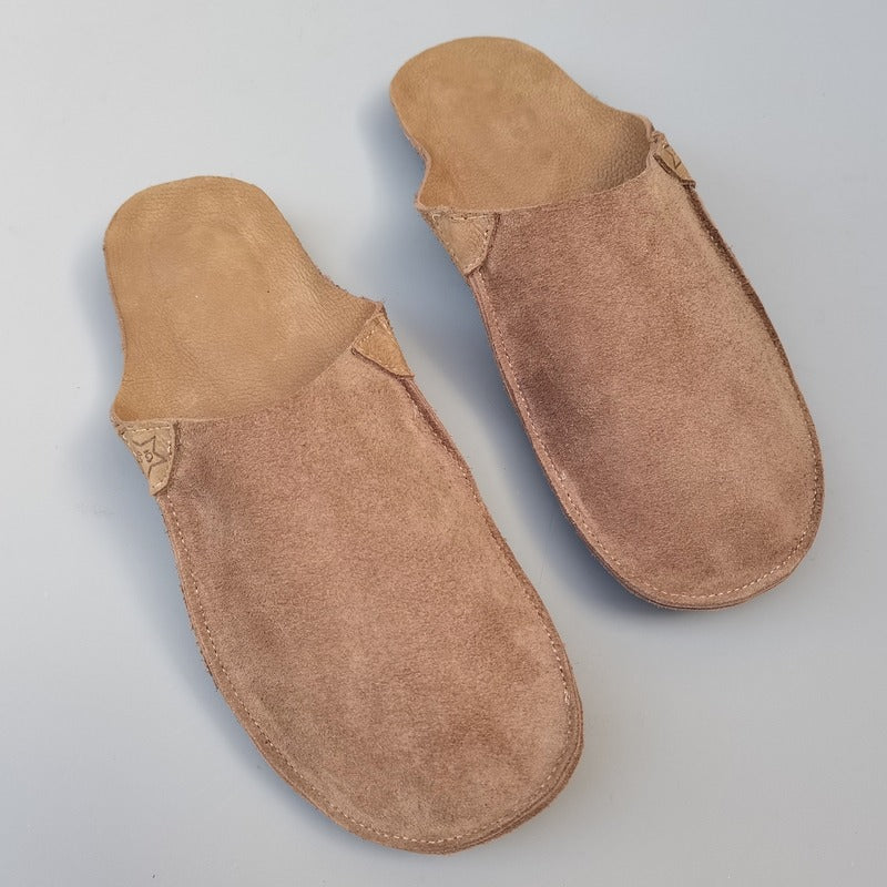 Retro Leather Comfy Soft Slippers