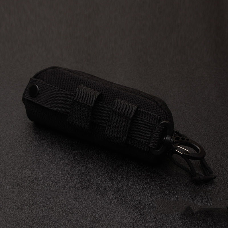 Retro Military Style Glasses Case