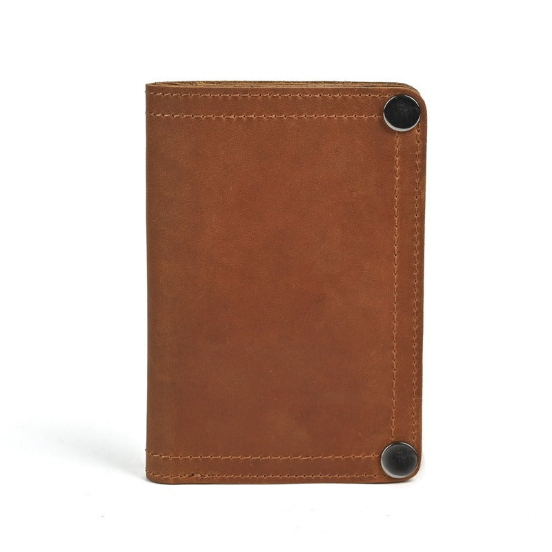 Retro Handmade Leather Wallet Multi-card Slots Wallet