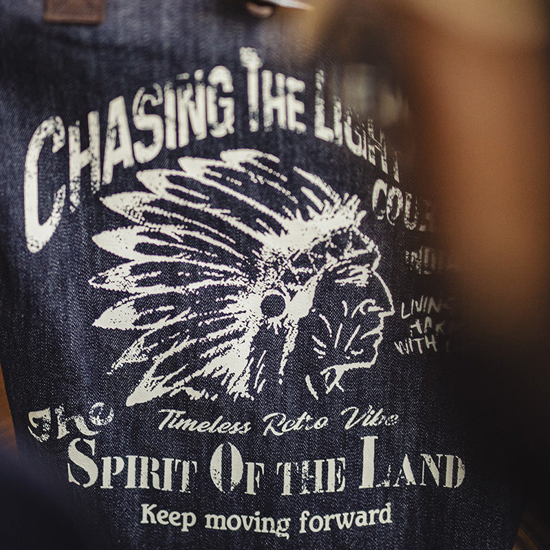 Retro Denim Tote Bag Shoulder Bag