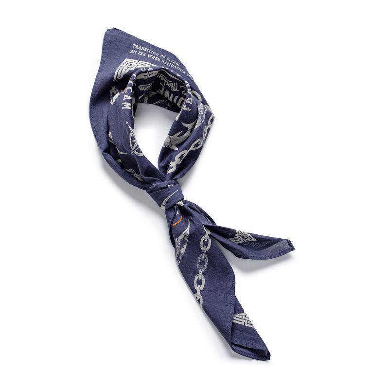 Retro Printed Square Scarf Accessories Cotton Handkerchief