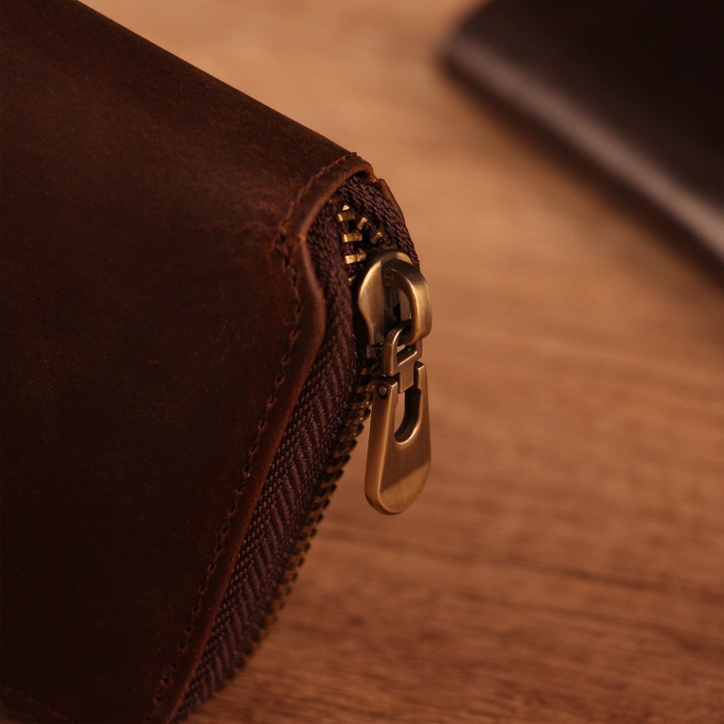 Retro Leather Watch Storage Carrying Case