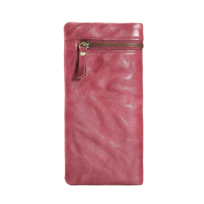 Retro Handmade Leather Wallet Multi-card Slots Wallet