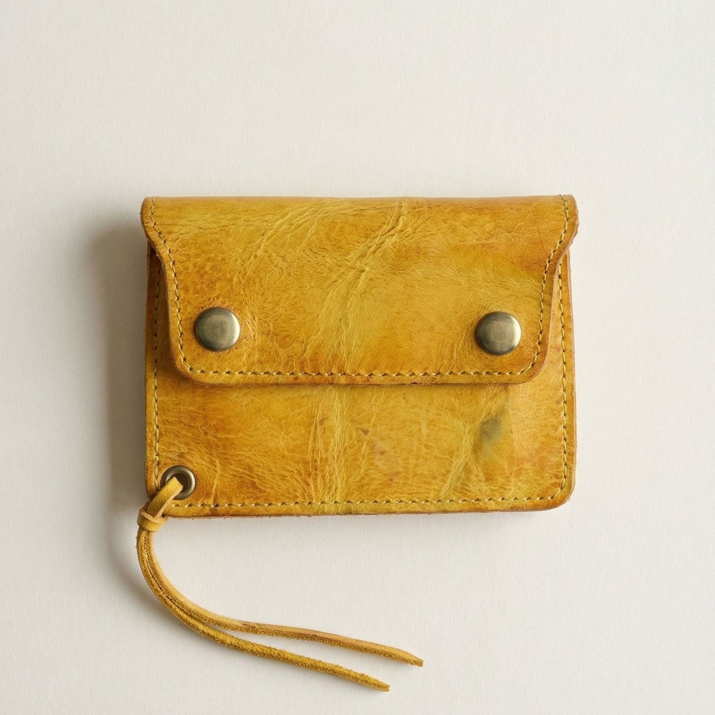 Retro Handmade Leather Card Wallets