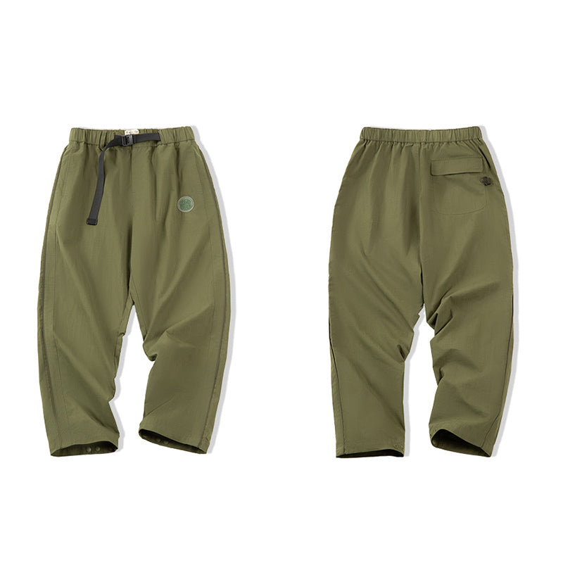 Retro Urban Techwear Camp Vibes Cargo Pants
