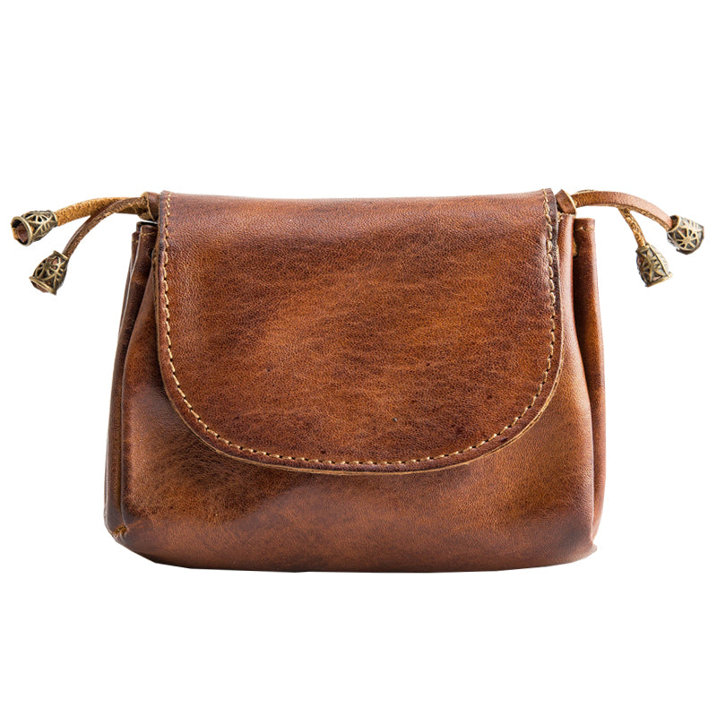 Retro Handmade Leather Card Holders Wallet