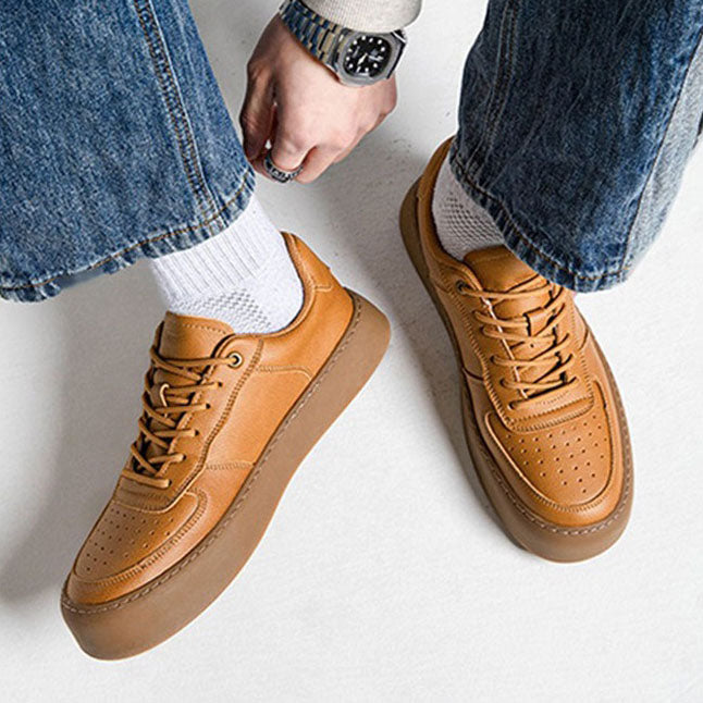 Retro Leather Casual Sneakers Sport Shoes