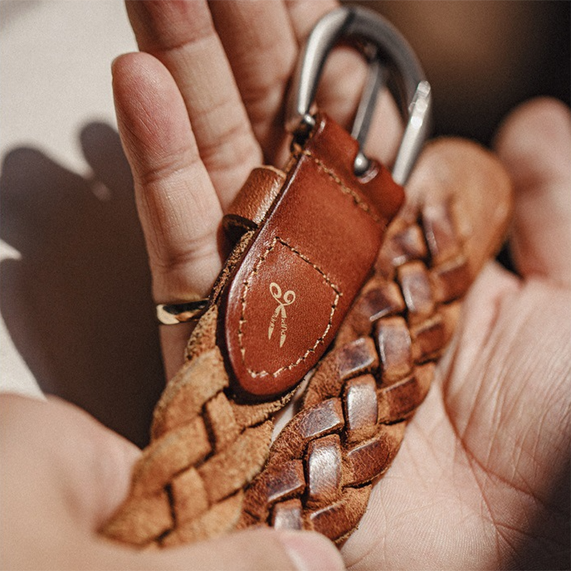 Premium Veg-Tan Leather Belt - Handcrafted for Durability and Style