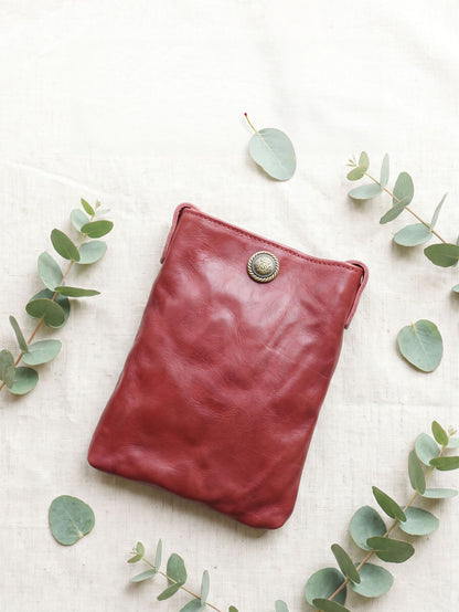 Retro Handmade Leather Crossbody Bag