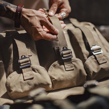 Retro Camouflage Tactical Crossbody Bag