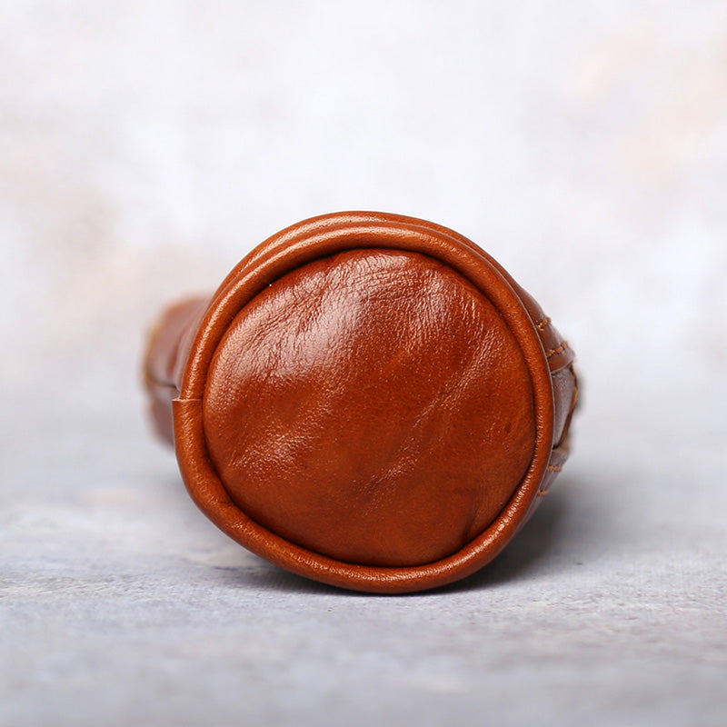 Retro Handmade Leather Key Bags Waist Bags