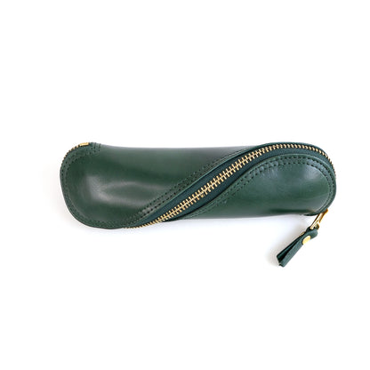 Retro Handmade Leather Glasses Case