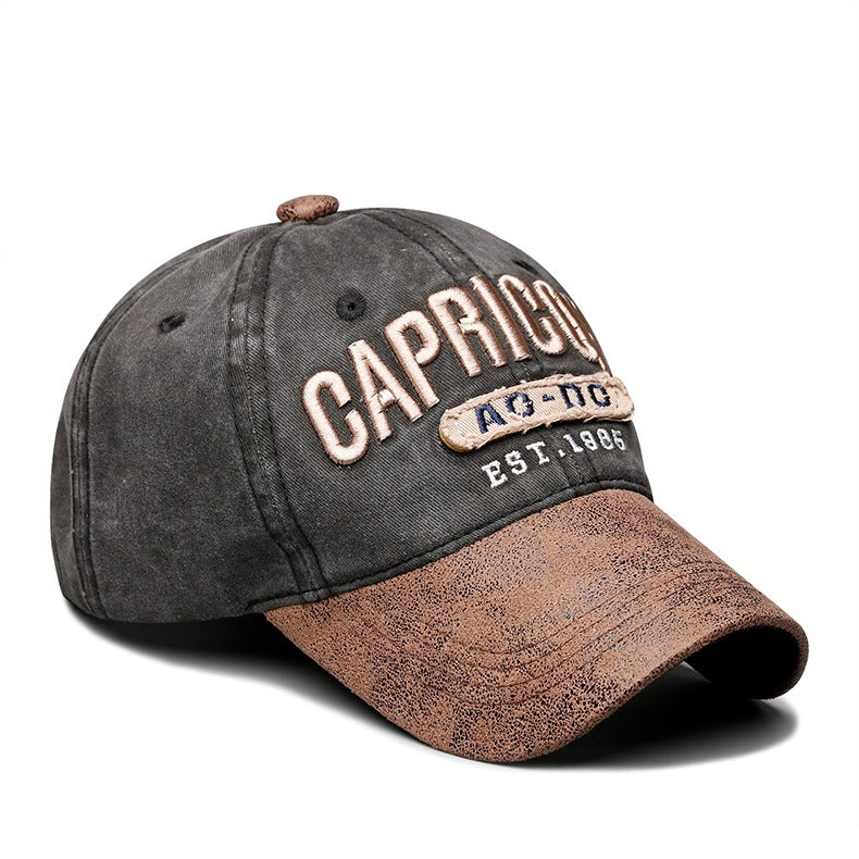 Retro Flip Hat Beret Casual Cap Adjustable Hat