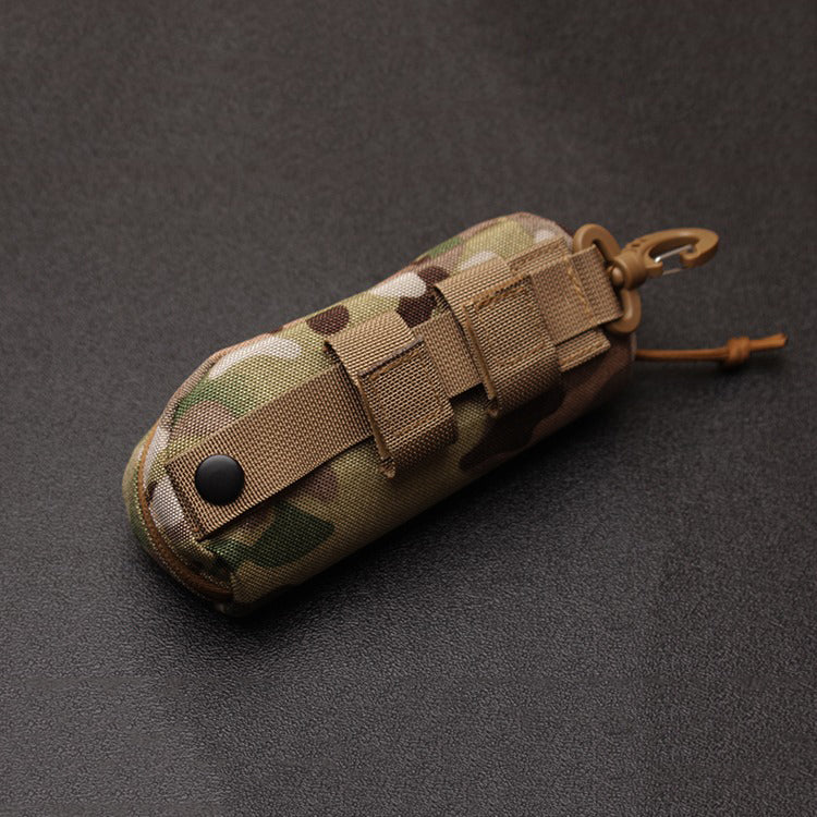Retro Military Style Glasses Case