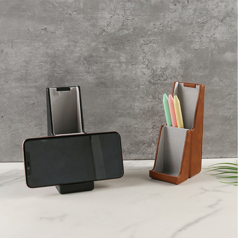 Retro Tanned Leather Glasses Case