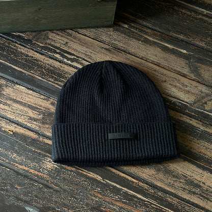 Vintage Winter Knitted Beanie Hat