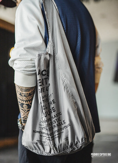 Outdoor Ultra-thin Foldable Travel Nylon Bag