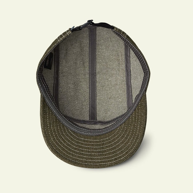 Retro Denim Flip Hat Beret Casual Cap Adjustable Hat