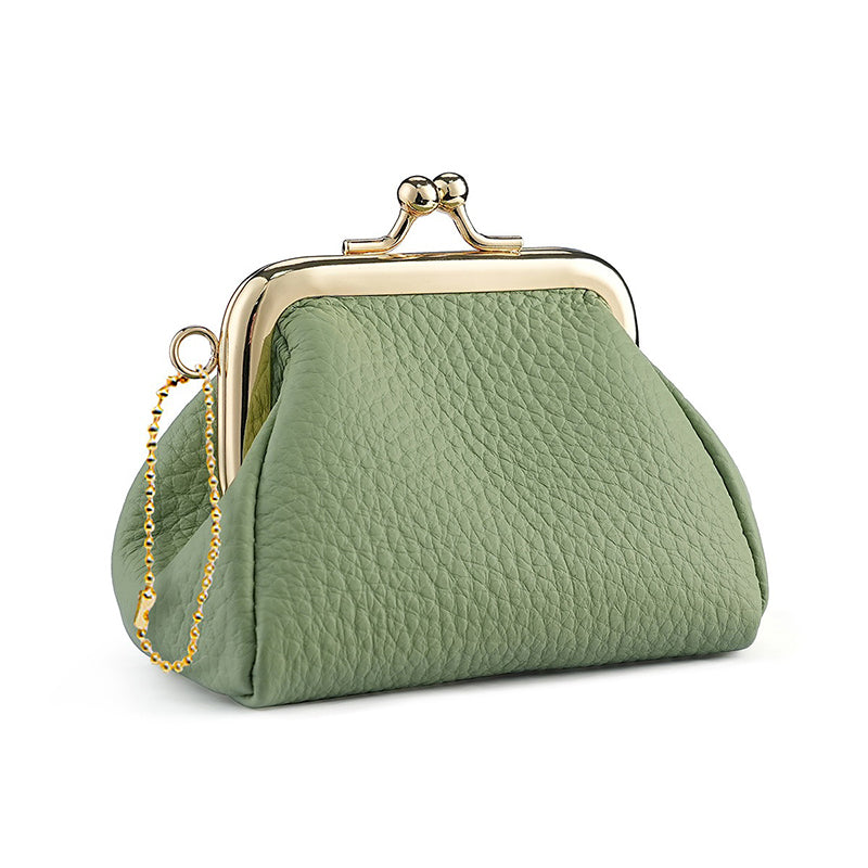 Retro Leather Cute Coin Wallet