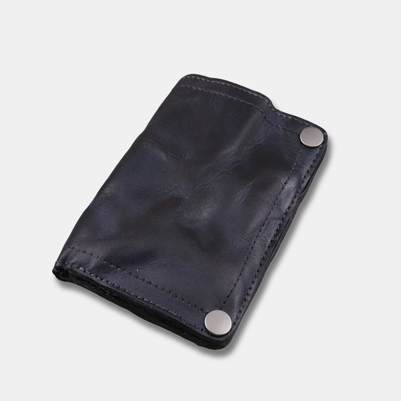 Retro Handmade Leather Wallet Multi-card Slots Wallet