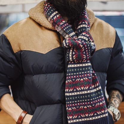 Retro Warm Soft Knitted Hat and Scarf