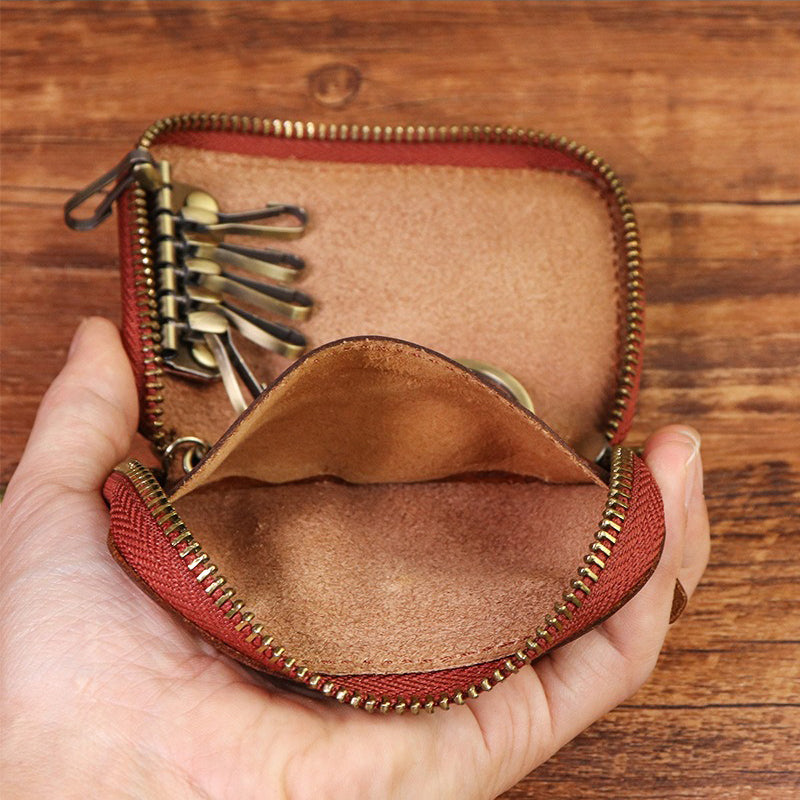 Retro Handmade Leather Key Bags