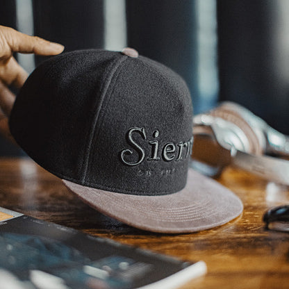 Retro Baseball Cap Woolen Embroidered Hat