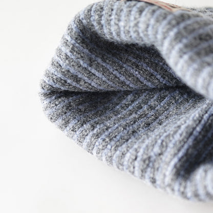 Retro Striped Knitted Hat