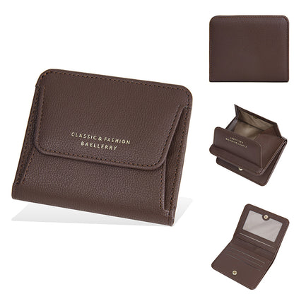 Handmade Fashion cowhide Cards Holder Coin Wallet