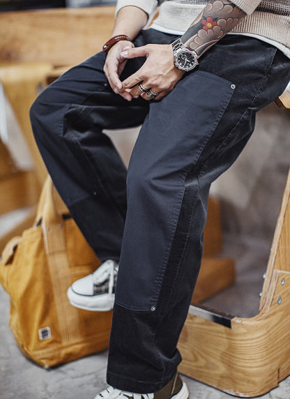 Retro Corduroy Cotton Casual Workwear Pants