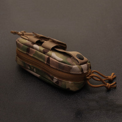 Retro Military Style Glasses Case