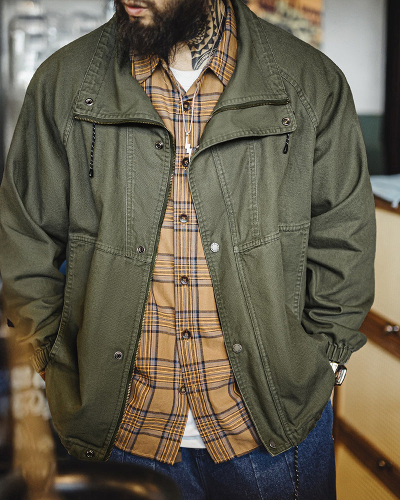 Retro M65 Jacket Windproof Military Green Vintage Jacket