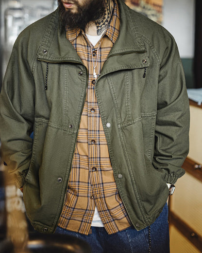 Retro M65 Jacket Windproof Military Green Vintage Jacket