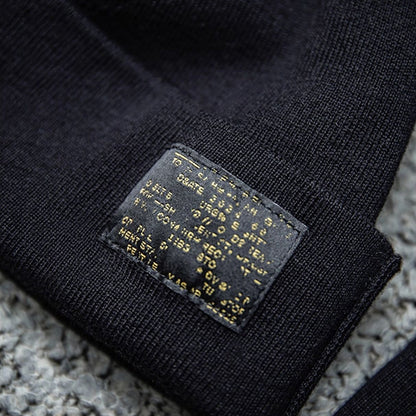 Vintage Winter Knitted Wool Beanie Hat