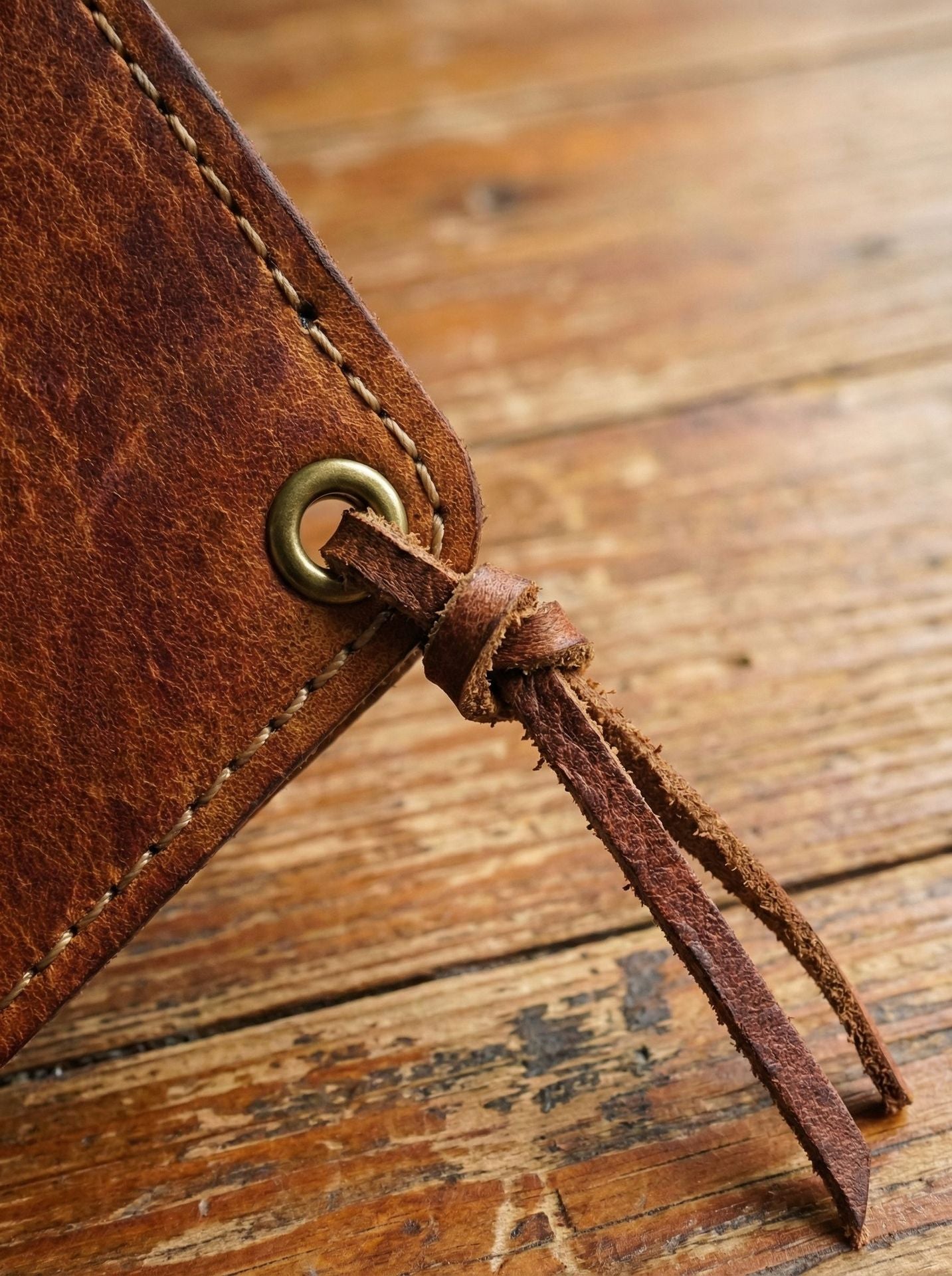 Retro Handmade Leather Card Wallets