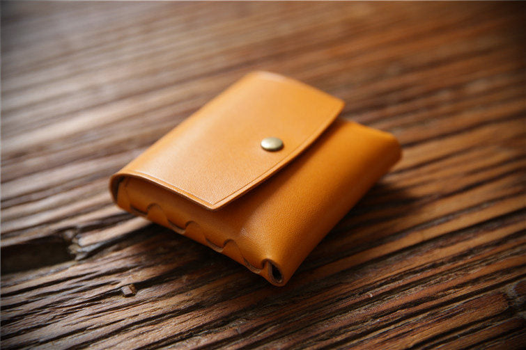 Retro Handmade Leather Storage Bag