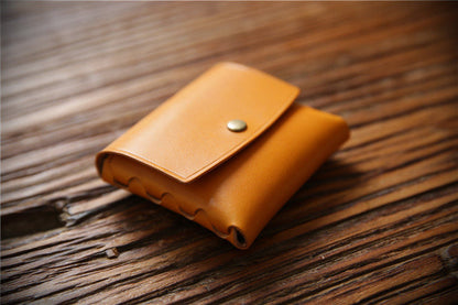 Retro Handmade Leather Storage Bag