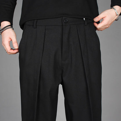 Retro Casual Elastic Waist Harem Pants