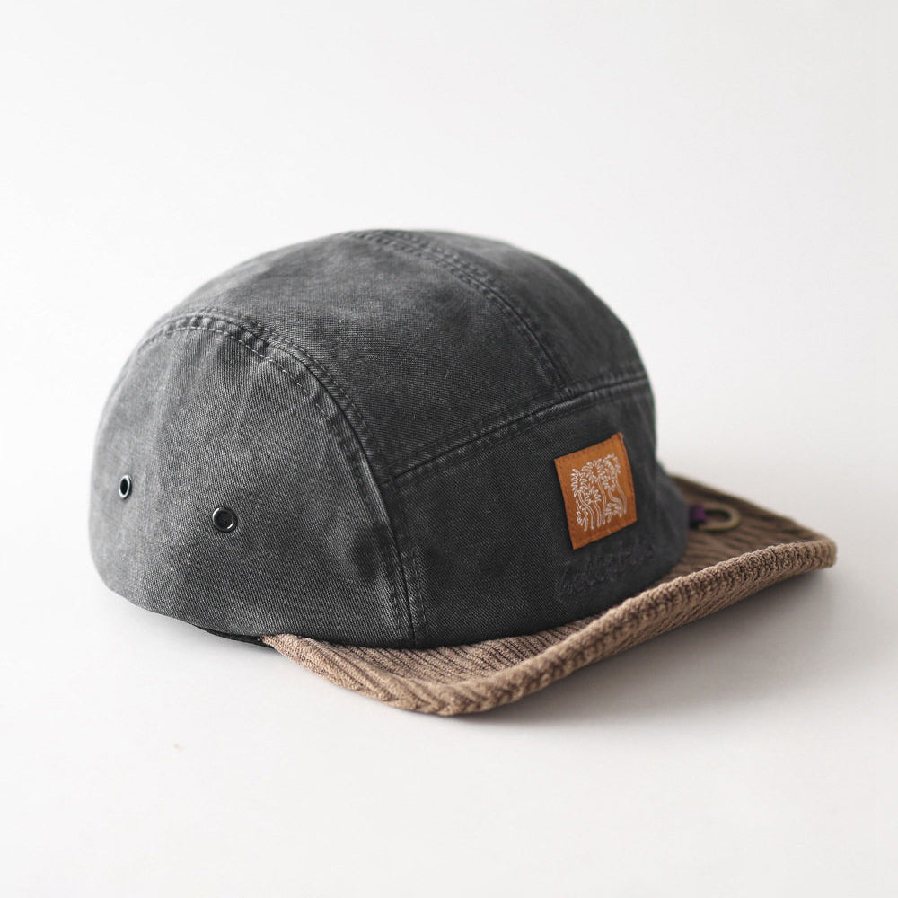 Corduroy Retro Flip Hat Beret Casual Cap Adjustable Hat