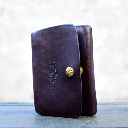 Retro Handmade Leather Card Holders Wallets