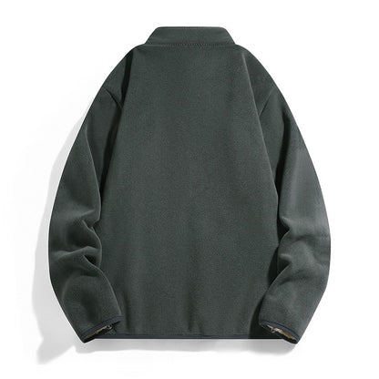 Retro Couple Winter Warm Velvet Casual Coat