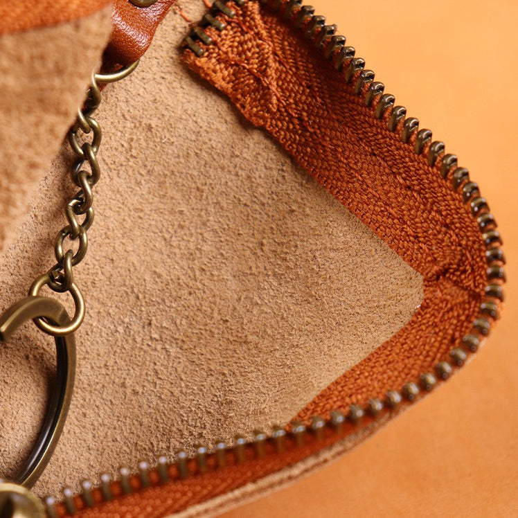 Retro Handmade Leather Key Bags Waist Bags