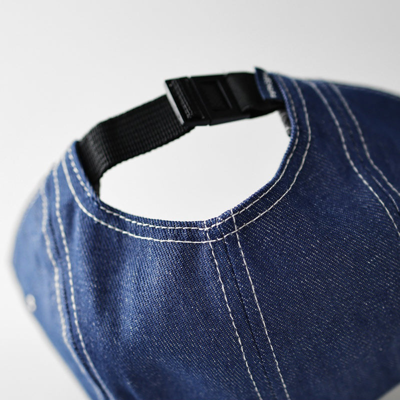 Retro Denim Flip Hat Beret Casual Cap Adjustable Hat