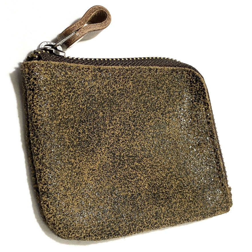 Vintage Zipper Cards Holder Coin Wallet