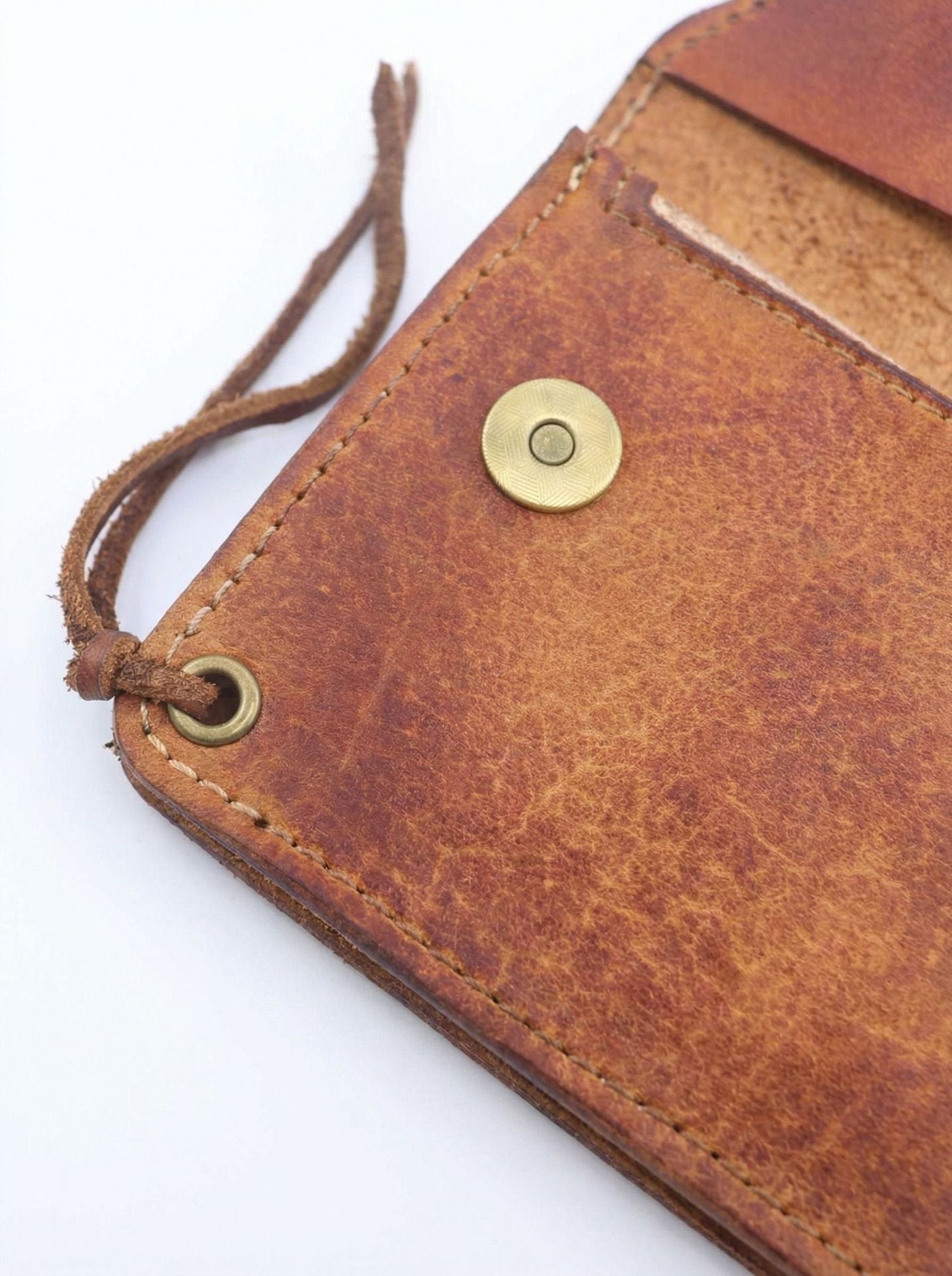 Retro Handmade Leather Card Wallets