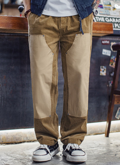 Retro Corduroy Cotton Casual Workwear Pants