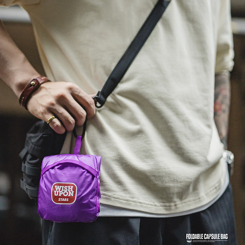 Outdoor Ultra-thin Foldable Travel Nylon Bag